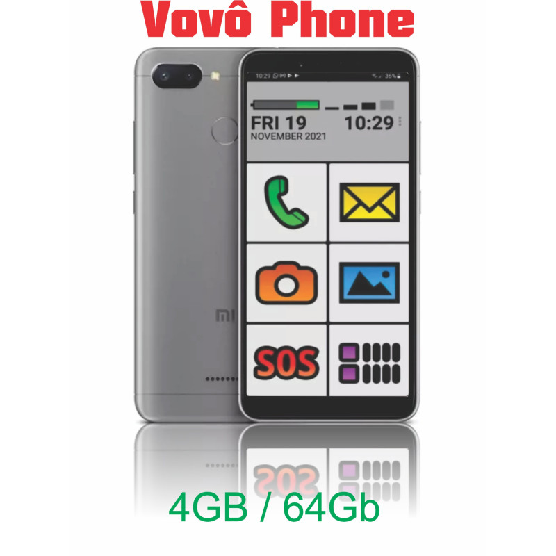 Vovophone - celular idela para o idoso