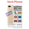 Vovophone - celular idela para o idoso- Gold/Branco